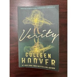 Verity Paperback Book By Colleen Hoover